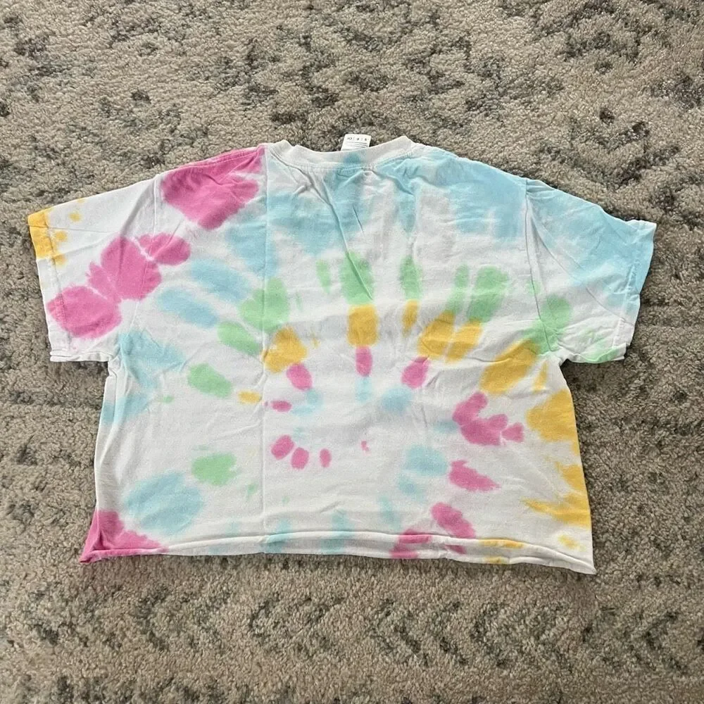Below Parallel THICC Tie Dye Crop Top - Picture 3 of 3